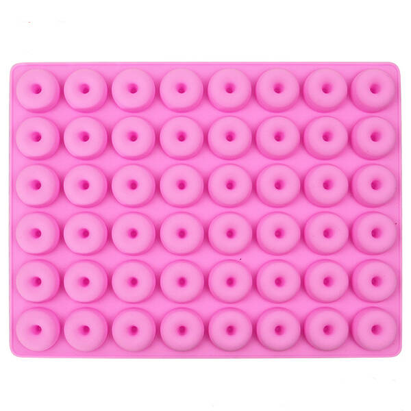 48-Cavity Silicone Donut Wax Melt Molds