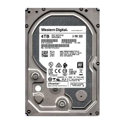 HUS726T4TALE6L4 HGST WD 4TB 6Gb/s SATA 7200 3.5-inch 256MB Hard Drive