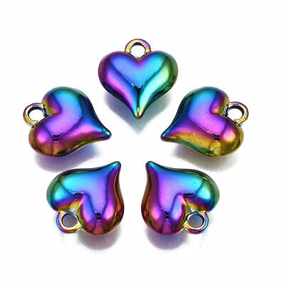 Rainbow Color Alloy Pendants