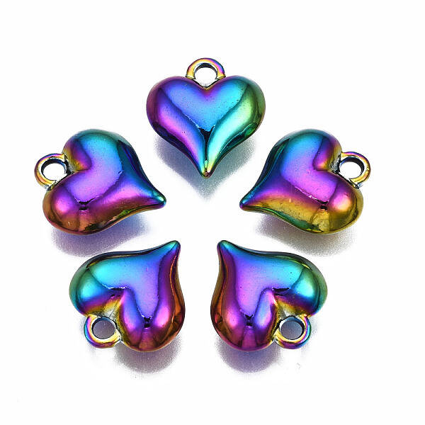 Rainbow Color Alloy Pendants