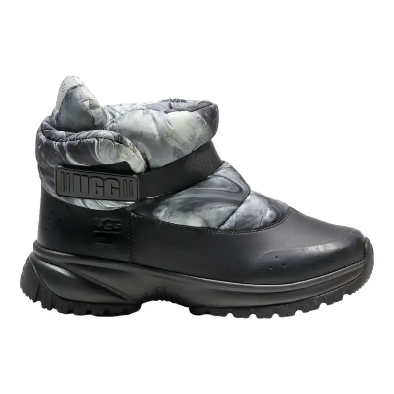 UGG Snow Boots Black Synthetic Womens UK 8