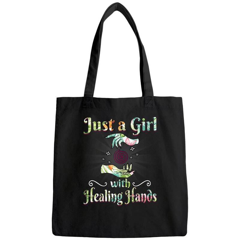 Massage Therapist Tote Bag Just A Girl With Healing Hands Tote Bag