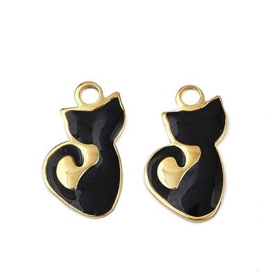 304 Stainless Steel Enamel Charms