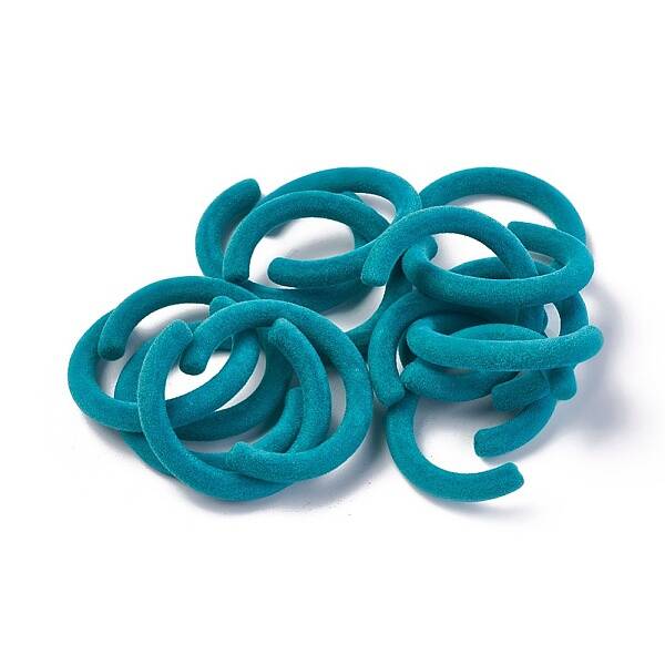 Flocky Acrylic Beads