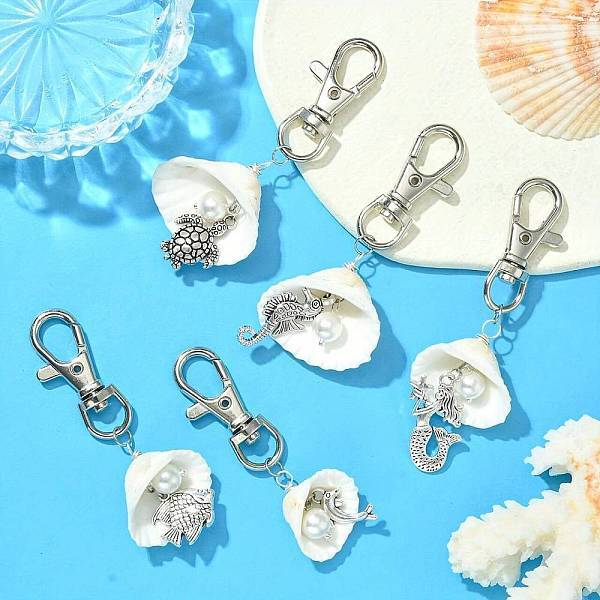 Shell & Ocean Theme Alloy Pendant Decorations
