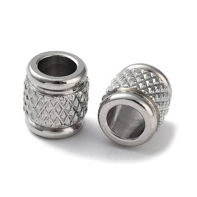 Non-Tarnish 303 Stainless Steel European Beads