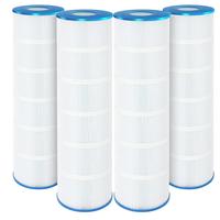 Upgraded CCP420 Pool Filter Cartridges (4-Pack), Compatible with Pentair Clean & Clear Plus 420, 5oz Heavy Duty Fabric for Su...