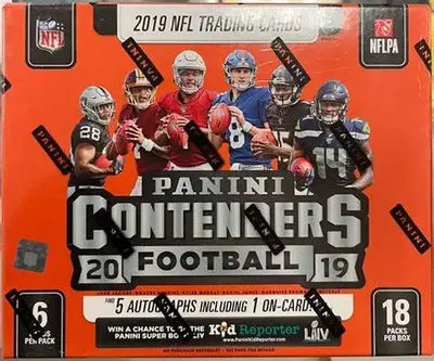 2019 Panini Contenders Football Hobby Box