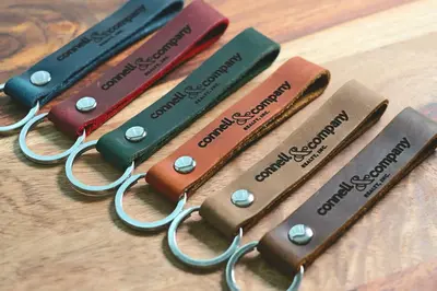 Corporate Gifts for Employees, Personalized Keychain, Leather Keychain, Keychain Teacher, Keychain for Keys, Party Favors for...