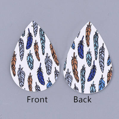 PU Leather Big Pendants