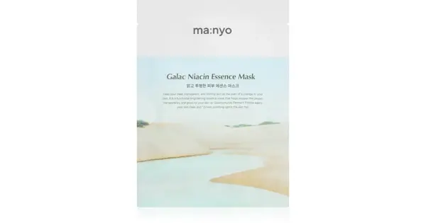 ma:nyo Galac Niacin Essence Illuminating Face Mask in Hydrating Fabric 30g