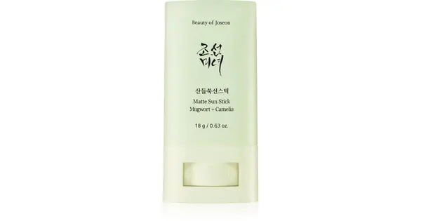 Beauty Of Joseon Matte Sun Stick Mugwort + Camelia Stick Tanning Cream Spf 50+ 18 G