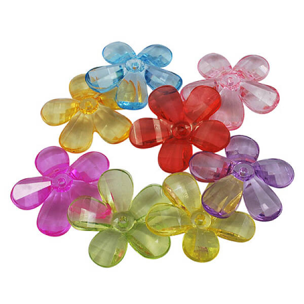 Transparent Acrylic Beads