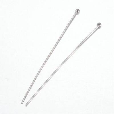 Tarnish Resistant 304 Stainless Steel Round Ball Pins