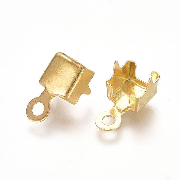 Brass Cup Chain Ends