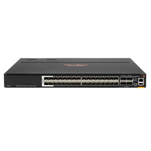HP JL701A#ABA | Aruba CX 8360 v2 Series 8360-32Y4C v2 32 x 25GBase-X SFP28 and 4 x 100GBase-X QSFP28 Ports Layer 3 Managed Ba...