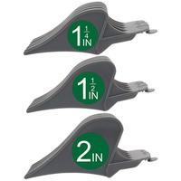 Hair Clipper Guards, 3 Count - Includes NO.10, NO.12, NO.16 - Fits  Wahl Clippers, 1.5 inch & 1.25 inch & 2 inch, Gray