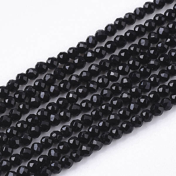 Electroplate  Opaque Solid Color Glass Beads Strands