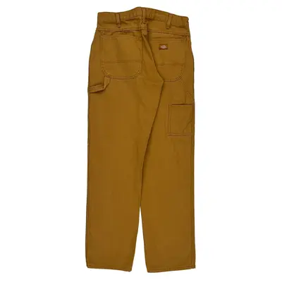 Dickies Carpenter Trousers - 34W 34L Brown Cotton | Size: 34″ waist