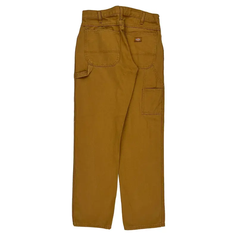Dickies Carpenter Trousers - 34W 34L Brown Cotton | Size: 34″ waist