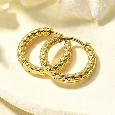 304 Stainless Steel Hoop Earrings for Women