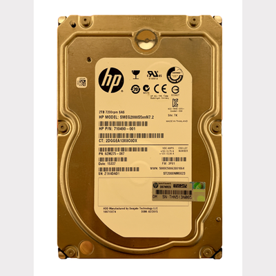 710490-001 HP 2TB 6Gb/s SAS 7200 3.5-Inch Hard Drive