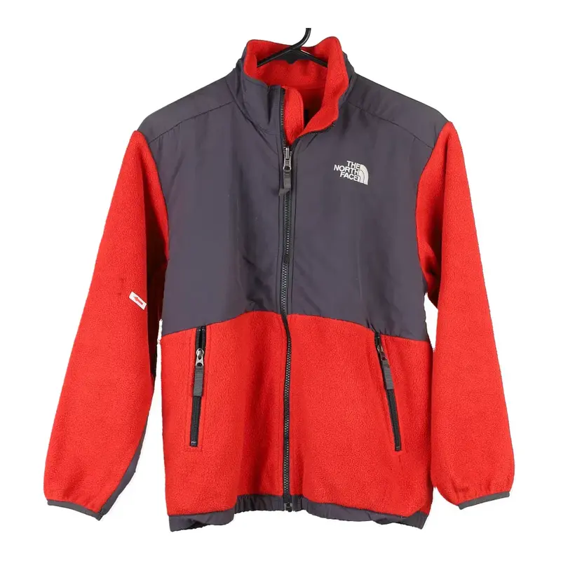 The North Face Fleece - Large Orange Polyester