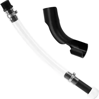 Gas Can Nozzle, Fuel Can Hose with Hose Bend Tool, Gas Container Nozzle, Suitable for Racing Plastic Gas Can, Upgrade Filter ...