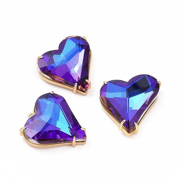 Brass Cubic Zirconia Pendants