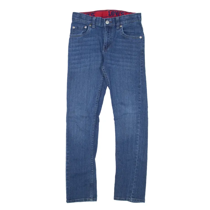 LEVI'S 511 Jeans Blue Denim Slim Straight Boys W26 L27