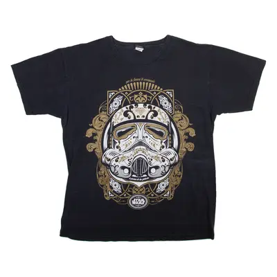 STAR WARS Mens T-Shirt Black L