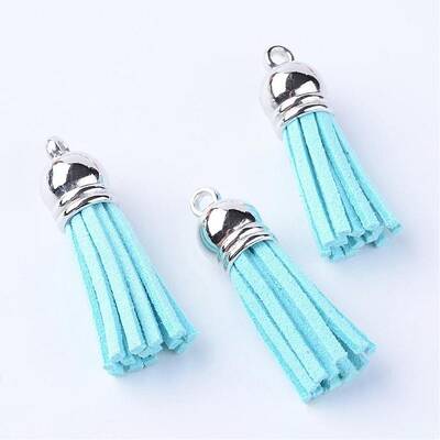 Faux Suede Tassel Pendant Decorations