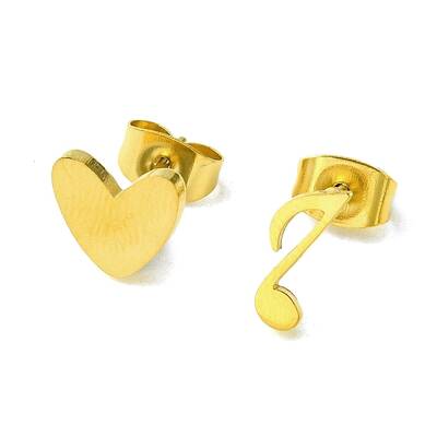 Thanksgiving Day Theme 304 Stainless Steel Stud Earrings