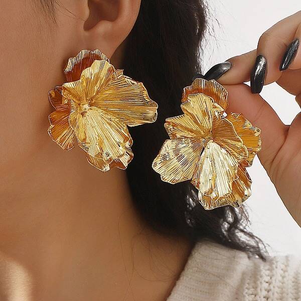 Iron Stud Earrrings for Women