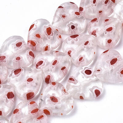 Handmade Millefiori Lampwork Beads Strands