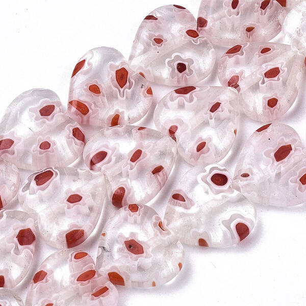 Handmade Millefiori Lampwork Beads Strands