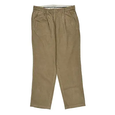 Nautica Cord Trousers - 36? Waist Beige Cotton