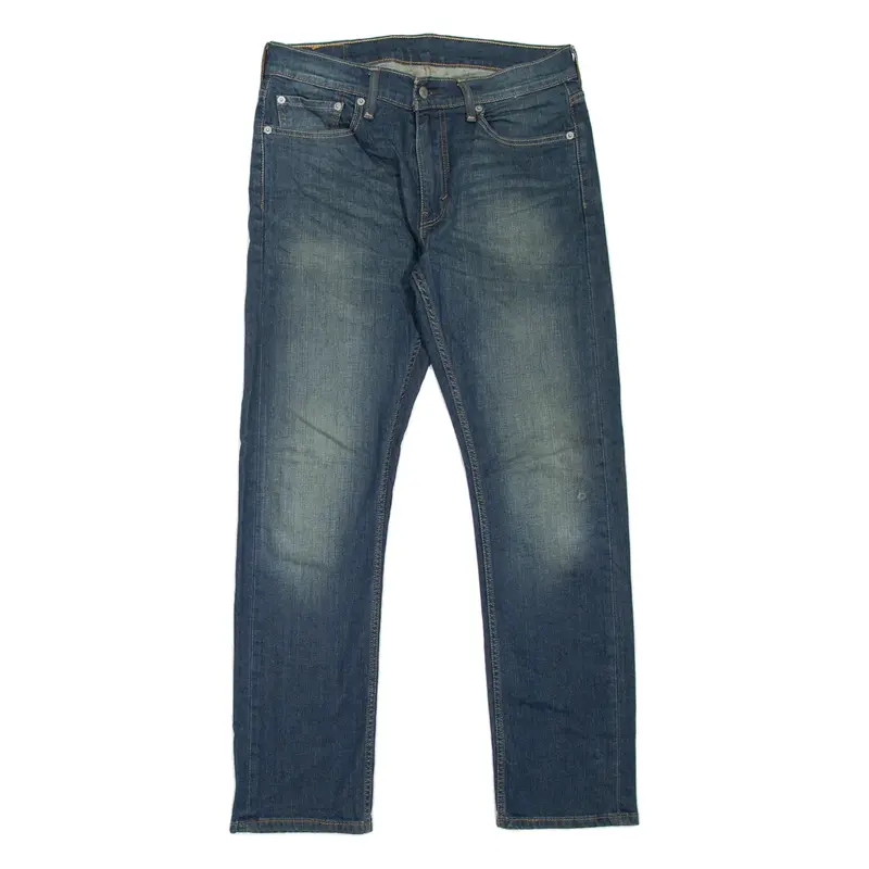 LEVI'S 513 Jeans Mens Blue Slim Straight Stone Wash W31 L30