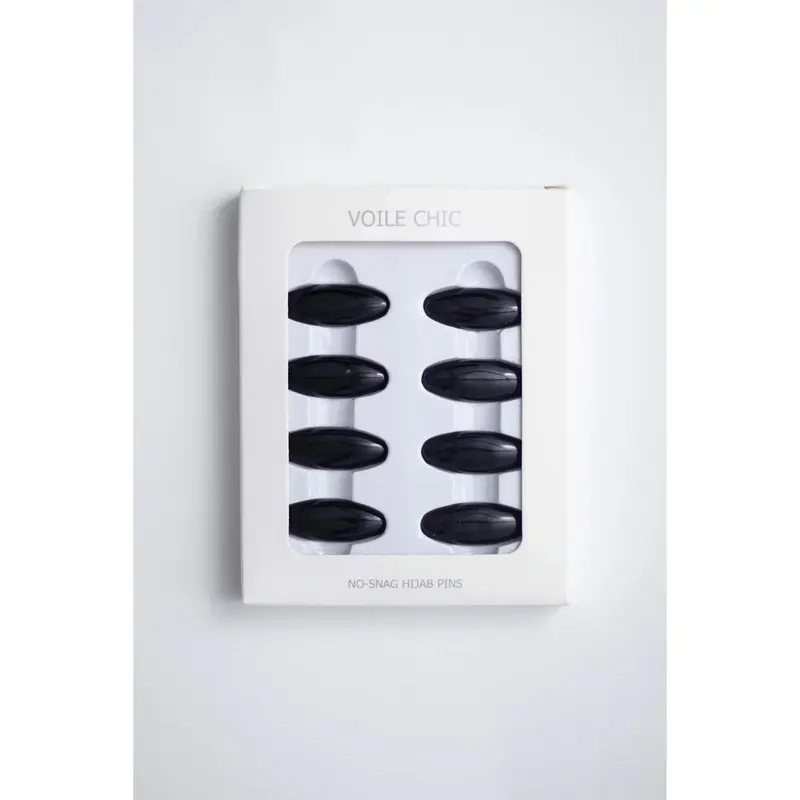 NO SNAG HIJAB PINS - (PACK OF 8)