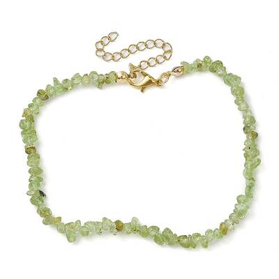 Natural Peridot Anklets