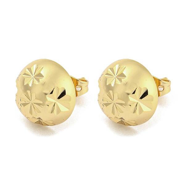 Brass Ear Studs