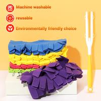 Duster Refills for Swiffer, Multisurface 360° Larger Size Dusters with 4X Microfibers, Unscented Disposable Dusters for Clea...