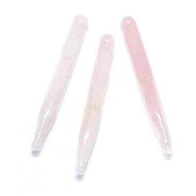 Natural Rose Quartz Massage Sticks
