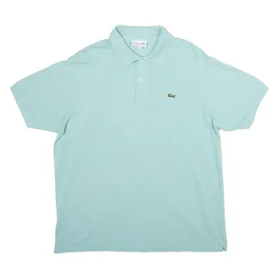 LACOSTE Classic Fit Mens Polo Shirt Blue XL