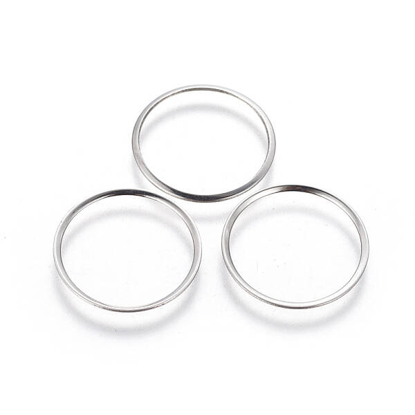 Tarnish Resistant 304 Stainless Steel Linking Rings