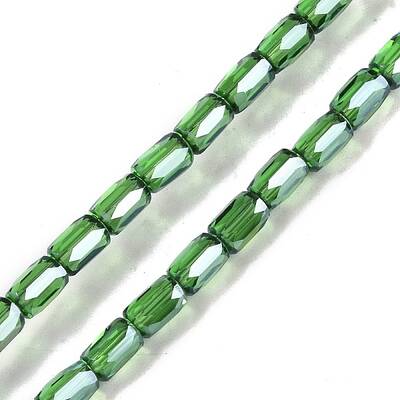 Electroplate Glass Beads Strands