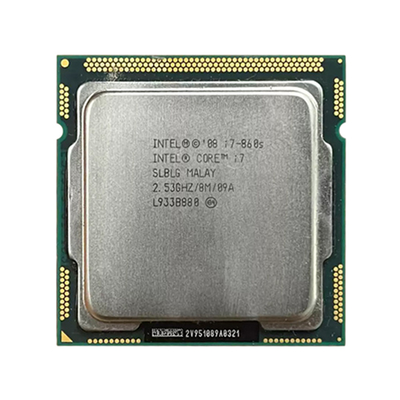 SLBLG Intel Core i7-860S Quad-Core 2.53GHz 2.5GT/s DMI 8MB L3 Cache Socket LGA1156 Processor