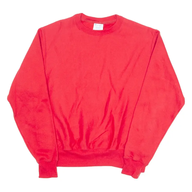 CHAMPION REVERSE WEAVE Mens Sweatshirt Red M