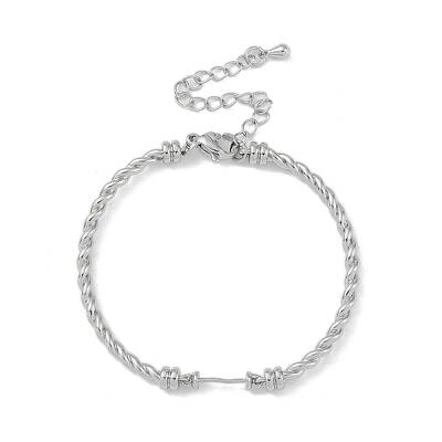 Brass Twisted Chain Bracelet Making