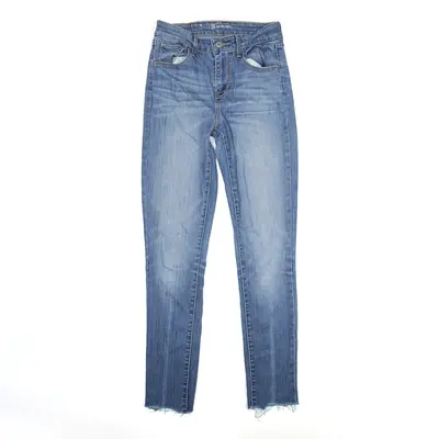 LEVI'S High Rise Jeans Blue Denim Slim Skinny Womens W26 L30